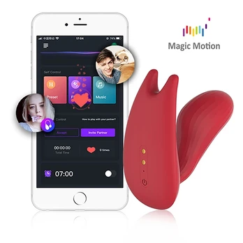Magic Motion Umi dėvimas vibratorius su dviem varikliais, rožinis