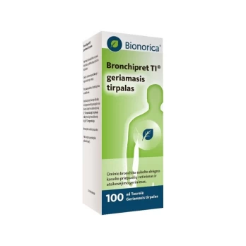 BRONCHIPRET TI geriamas tirpalas 100 ml