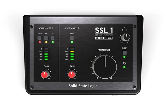 Solid State Logic SSL 1 - Interfejs audio USB-C 2-In/2-Out