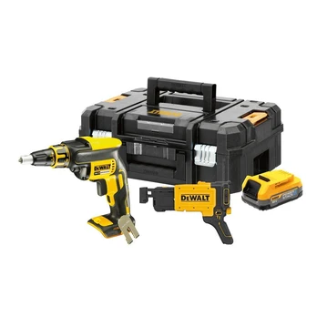 Akumuliatorinis gipso kartono atsuktuvas XR 18V Li-Ion 1,7Ah POWERSTACK DeWalt [DCF620E1K-XJ]
