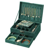 Dėžutė papuošalams Compact Box, Green kaina