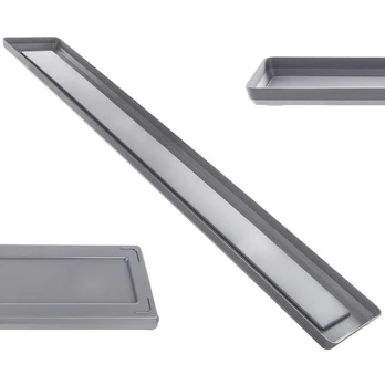 Balkono lovelio padėklas 80 cm, antracito spalva