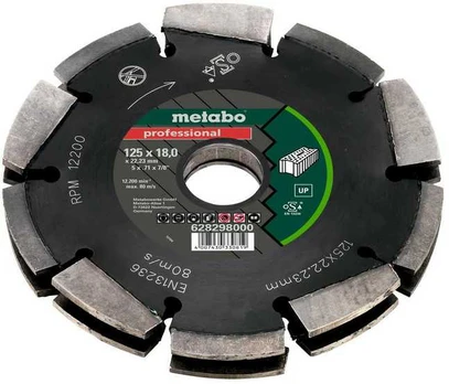 METABO DIAMINIS FREZAVIMO DISKAS. 2-EILUTE