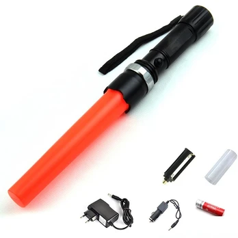 Įkraunamas prožektorius metalinis su sos priedu + 12v pakrovėjas