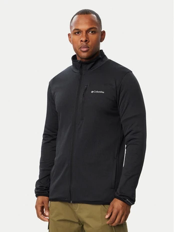 Columbia Techninis džemperis Essential Hike™ 2136841 Juoda Regular Fit