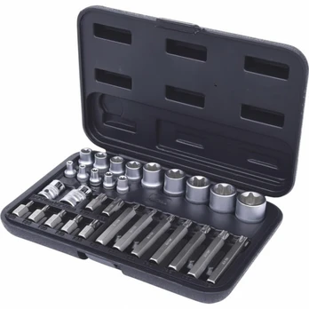 Galvučių komplektas + TORX 30vnt, KS Tools