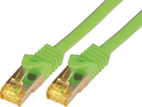 M-Cab CAT7 SFTP RJ45 LSZH 2M Žalias/10GBIT RAW PATCH CABLE