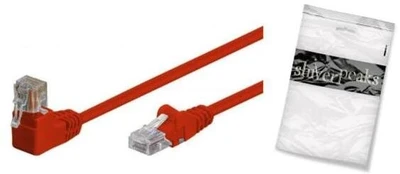 Shiverpeaks Patchkabel cat6 S/FTP PIMF Winkel-gerade raudona 3m