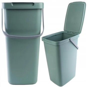 Šiukšliadėžė su dangteliu Kadax Salans, 20 l