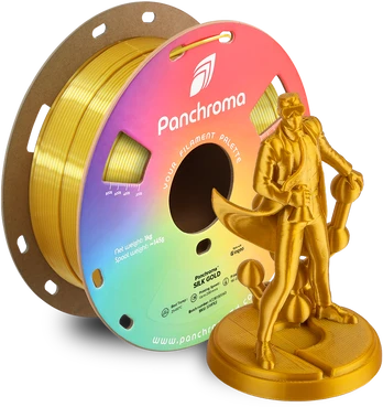 Polymaker Panchroma PLA Silk 1.75mm 1kg - Silk Gold