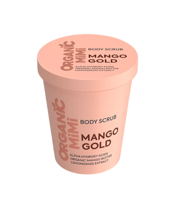 Kūno šveitiklis Organic Mimi Mango Gold, 250 g