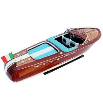 Prabangus 87 cm medinis Riva Aquarama katerio modelis – klasika interjerui