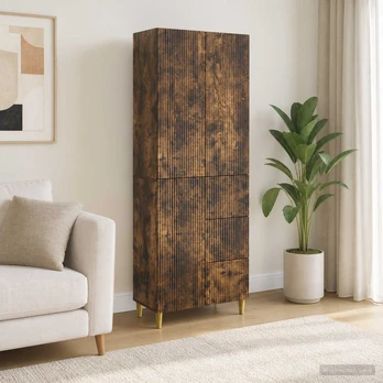 Spintelė 2 pcs 66 x 34,5 x 90 cm Apdirbta mediena