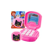 Lean Toys Tic Tac Toe Electronic Game 9 Modes Rožinė kaina