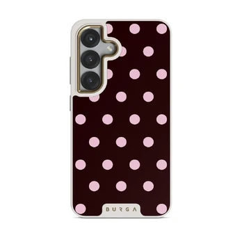 Berry Bliss - Samsung Galaxy S25 Case, Elite Light (Magnetic) / Gold