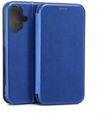 Beline Dėklas Book Magnetic iPhone 16 6.1" mėlyna/mėlynas