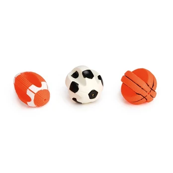 Žaislas šuniui Beeztees, baltas/oranžinis