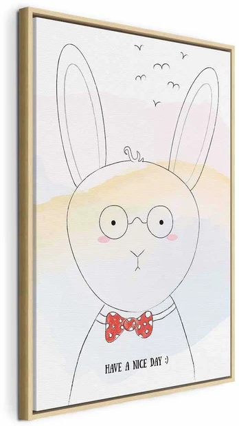 Artgeist Paveikslas - Greetings from Rabbit (1 Part) Vertical