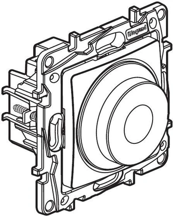 Legrand NILOE Rotary Dimmer 300 W 2 vielos kremas