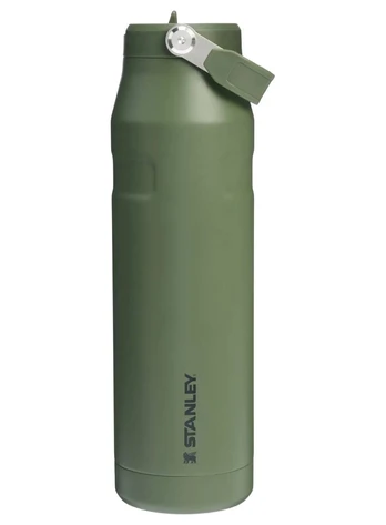 Termopuodelis su šaudeliu The IceFlow Stanley 1.06L žalias