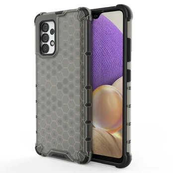 Dėklas Honeycomb Samsung Galaxy A03s (166.5) juodas