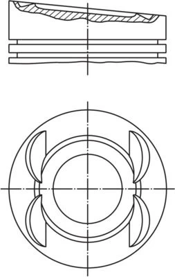 Stūmoklis MAHLE 028 03 00