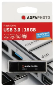AgfaPhoto USB 3.0 black 16GB kaina
