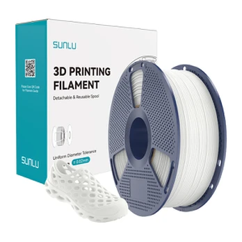 Sunlu TPU 95A baltas filamentas
