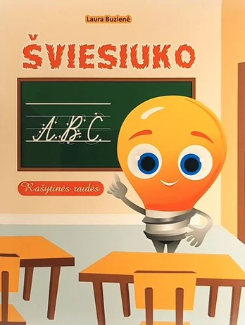 KNYGA Šviesiuko ABC. Rašytinės raidės