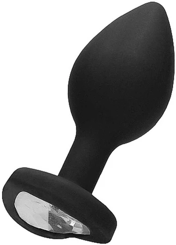 Ouch By Shots Diamond Heart Butt Plug - Large