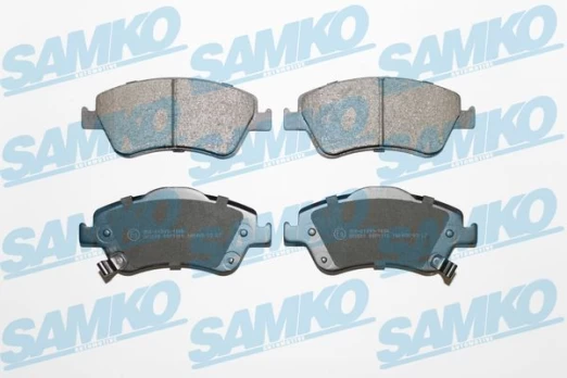 Stabdžių trinkelių rinkinys, diskinis stabdys SAMKO 5SP1316
