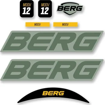 Berg MOOV 12 - Sticker Set Žalias