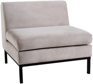 Sofa Customform Modulis, AMBIENT, 70x70 cm, Juodas