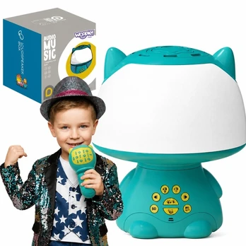 Lempa su garsiakalbiu Woopie, 360° stereo garsas