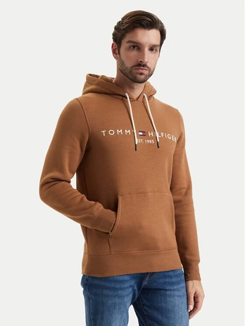 Tommy Hilfiger Džemperis Logo MW0MW11599 Ruda Regular Fit