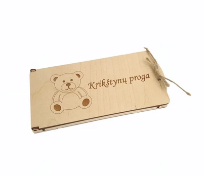 Pinigų vokelis „Krikštynų proga“