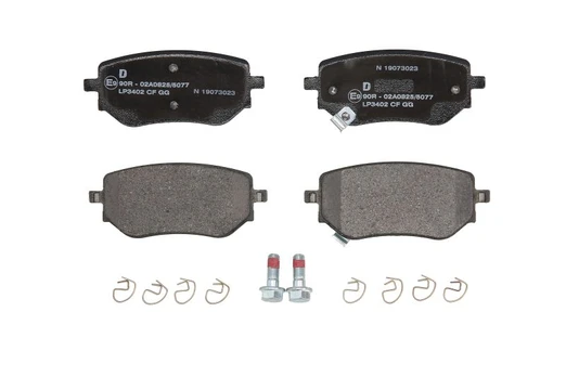 DELPHI LP3402 Brake pad set
