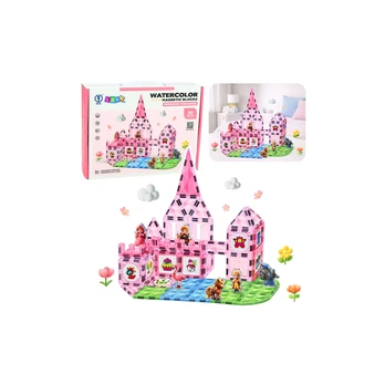 Lean Toys Magnetinės kaladėlės 80 vnt.