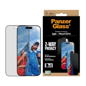 Panzer Glass PANZERGLASS IPHONE 16 PRO/17 2-WAY PRIVACY UWF W. EASYALIGNER