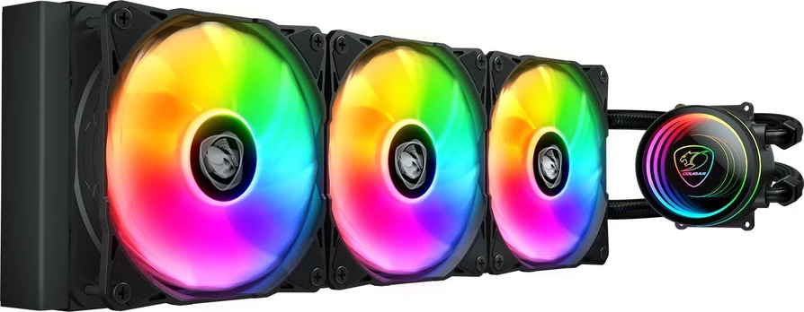 COUGAR AIO Liquid Cooling Poseidon Elite ARGB 360 Black | CGR-PSDELRGB-B-360