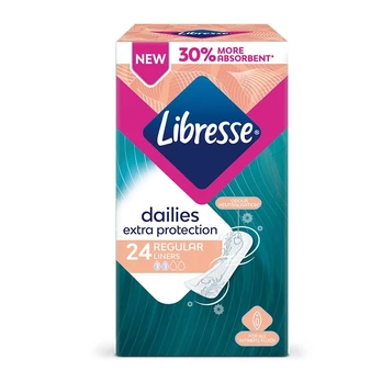 Įklotai LIBRESSE EXTRA PROTECTION NORMAL, 24 vnt.