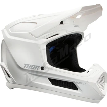 THOR Fleet Whiteout Vaikiškas krosinis šalmas