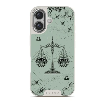 Libra - iPhone 16 Case, Elite Light (MagSafe) / Silver / Turquoise