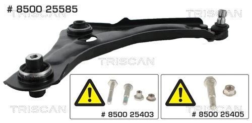 Vikšro valdymo svirtis TRISCAN 8500 25585
