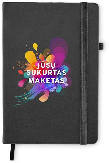 A5 formato užrašų knygelė "ARCO" su jūsų dizainu