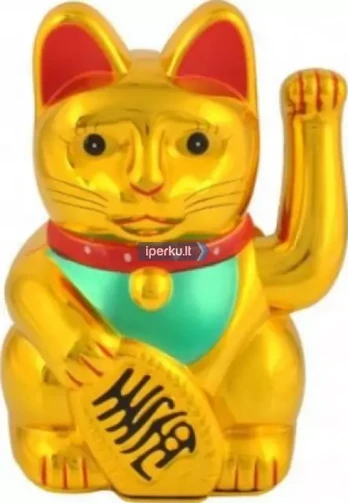 Sėkmės katinas Maneki-neko - Dydis: 15,24 cm