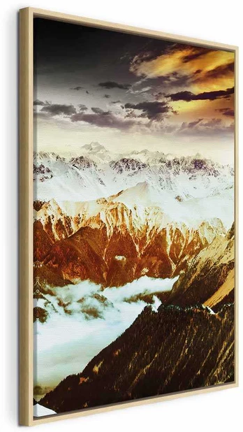 Artgeist Paveikslas - Copper Mountains (1 Part) Vertical