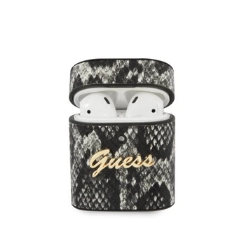 Guess GUACA2PUSNSMLBK AirPods cover black Python Collection