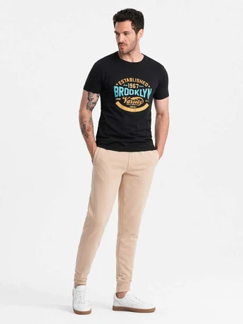 Pants for men modone, beige