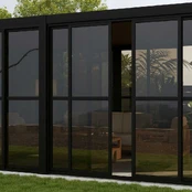 PC sliding wall for gazebo MIRADOR-111 4m kaina